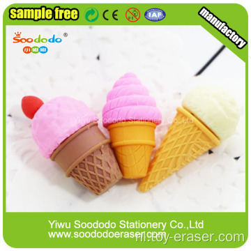 3D Cup Cake Shaped Eraser